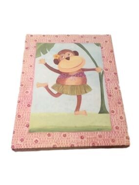 Monkey Hula Girl Wall Art 11x14